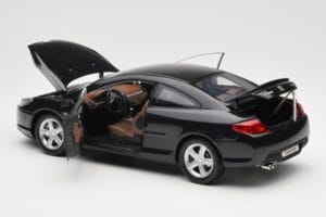 Peugeot 407 Coupé Fekete Norev 1:18 184752 Fém – 5. kép a 8-ből