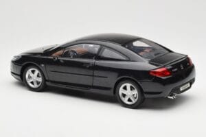 Peugeot 407 Coupé Fekete Norev 1:18 184752 Fém – 7. kép a 8-ből