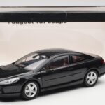Peugeot 407 Coupé Fekete Norev 1:18 - image 8 of 8