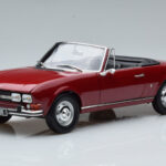 Peugeot 504 Kabrió Piros Norev 1:18