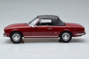 Peugeot 504 Kabrió Piros Norev 1:18 184818 Fém – 4. kép a 8-ből