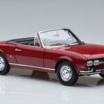 Peugeot 504 Kabrió Piros Norev 1:18 - image 6 of 8