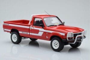 Peugeot 504 Dangel Pickup Piros Otto 1:18 OT436 Gyanta – 4. kép a 6-ből