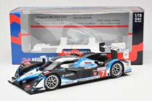 Peugeot 908 HDI FAP LMP1 #7 N. Minassian / P. Lamy / C. Klien 6th Place 24 Hours of Le Mans 2009 Minichamps 1:18 150091207 Fé – 6. kép a 6-ből