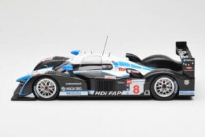 Peugeot 908 HDI FAP LMP1 #8 M. Lamy / S. Sarrazin / A. Wurz 5th Place 24 Hours of Le Mans 2008 Minichamps 1:18 150081208 Fém – 3. kép a 6-ből