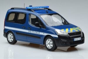 Peugeot Partner Gendarmerie Norev 1:18 184895 Fém – 4. kép a 6-ből