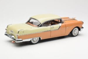 Pontiac Star Chief Hardtop Piros Fehér Sun Star 1:18 5043 Fém – 3. kép a 8-ből