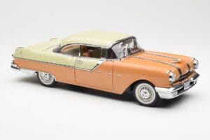 Pontiac Star Chief Hardtop Piros Fehér Sun Star 1:18 5043 Fém – 6. kép a 8-ből