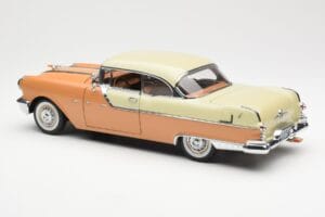 Pontiac Star Chief Hardtop Piros Fehér Sun Star 1:18 5043 Fém – 7. kép a 8-ből