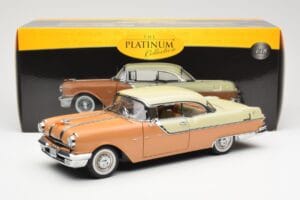 Pontiac Star Chief Hardtop Piros Fehér Sun Star 1:18 5043 Fém – 8. kép a 8-ből
