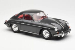 Porsche 356B 2000 GS Carrera 2 Szürke GT Spirit 1:18 GT793 Gyanta – 4. kép a 6-ből