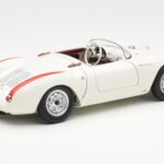 Porsche 550 Spyder 70 Éves Kiadás Fehér Schuco 1:18 450033300 - image 3 of 8