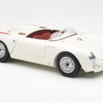 Porsche 550 Spyder 70 Éves Kiadás Fehér Schuco 1:18 450033300 - image 6 of 8
