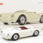 Porsche 550 Spyder 70 Éves Kiadás Fehér Schuco 1:18 450033300 - image 8 of 8