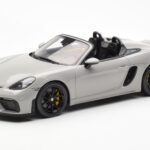 Porsche 718 Spyder Crayon Szürke GT Spirit 1:18 GT436