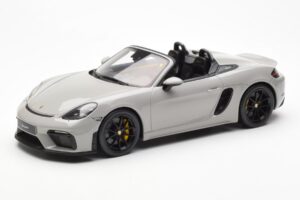 Porsche 718 Spyder Crayon Szürke GT Spirit 1:18 GT436