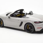 Porsche 718 Spyder Crayon Szürke GT Spirit 1:18 GT436 - image 5 of 6
