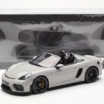 Porsche 718 Spyder Crayon Szürke GT Spirit 1:18 GT436 - image 6 of 6