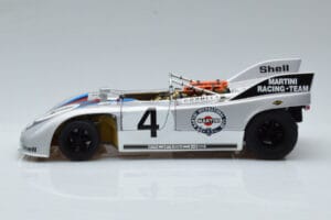 Porsche 908/03 #4 V. Elford / G. Larrousse 1000km Nurburgring 1971 AUTOart 1:18 87181 Fém – 4. kép a 8-ből