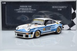 Porsche 911 934 Tebernum Racing Team #52 T. Schenken Nurburgring 300km 1976 Minichamps 1:18 155766452 Fém – 6. kép a 6-ből