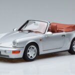 Porsche 911 964 Carrera 2 Kabrió Ezüst Norev 1:18 187330 Fém