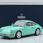 Porsche 911 964 Carrera 2 Mint Zöld Norev 1:18 - image 8 of 8