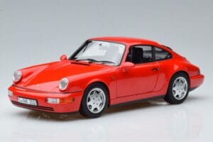 Porsche 911 964 Carrera 2 Piros Norev 1:18 187320 Fém
