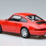 Porsche 911 964 Carrera 2 Piros Norev 1:18 187320 Fém - image 6 of 7