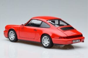 Porsche 911 964 Carrera 2 Piros Norev 1:18 187320 Fém – 6. kép a 7-ből