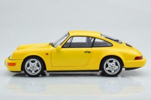 Porsche 911 964 Carrera 2 Sárga Norev 1:18 187328 Fém – 5. kép a 8-ből