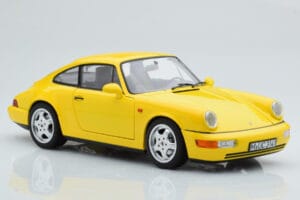 Porsche 911 964 Carrera 2 Sárga Norev 1:18 187328 Fém – 6. kép a 8-ből
