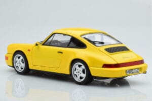 Porsche 911 964 Carrera 2 Sárga Norev 1:18 187328 Fém – 7. kép a 8-ből