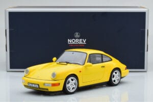 Porsche 911 964 Carrera 2 Sárga Norev 1:18 187328 Fém – 8. kép a 8-ből