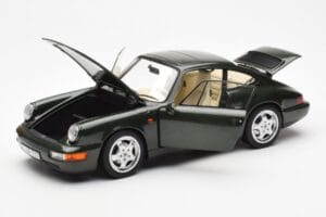 Porsche 911 964 Carrera 4 Zöld Metallic Asia Exclusive Norev 1:18 187326 Fém – 2. kép a 8-ből