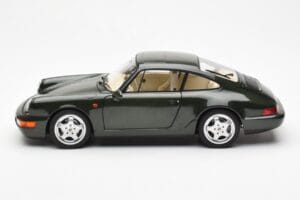 Porsche 911 964 Carrera 4 Zöld Metallic Asia Exclusive Norev 1:18 187326 Fém – 4. kép a 8-ből