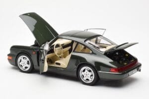 Porsche 911 964 Carrera 4 Zöld Metallic Asia Exclusive Norev 1:18 187326 Fém – 5. kép a 8-ből