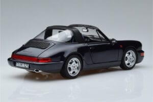 Porsche 911 964 Carrera 4 Targa Kék Norev 1:18 187340 Fém – 3. kép a 8-ből
