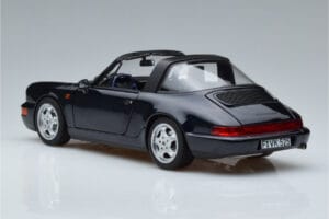 Porsche 911 964 Carrera 4 Targa Kék Norev 1:18 187340 Fém – 7. kép a 8-ből