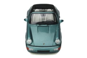 Porsche 911 964 Carrera 4 Targa Zöld GT Spirit 1:18 GT805 Gyanta – 3. kép a 8-ből