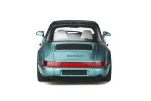 Porsche 911 964 Carrera 4 Targa Zöld GT Spirit 1:18 GT805 Gyanta – 4. kép a 8-ből