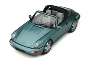 Porsche 911 964 Carrera 4 Targa Zöld GT Spirit 1:18 GT805 Gyanta – 5. kép a 8-ből