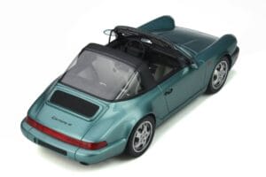 Porsche 911 964 Carrera 4 Targa Zöld GT Spirit 1:18 GT805 Gyanta – 6. kép a 8-ből