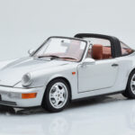 Porsche 911 964 Carrera 4 Targa Polar Ezüst Norev 1:18