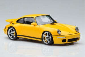 Porsche 911 964 RUF CTR Anniversary Blossom Sárga Almost Real 1:18 880301 Fém – 6. kép a 8-ből