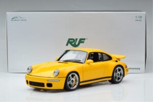 Porsche 911 964 RUF CTR Anniversary Blossom Sárga Almost Real 1:18 880301 Fém – 8. kép a 8-ből