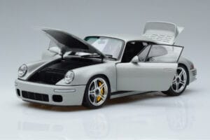 Porsche 911 964 RUF SCR Chalk Szürke Almost Real 1:18 880204 Fém – 2. kép a 7-ből