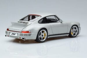 Porsche 911 964 RUF SCR Chalk Szürke Almost Real 1:18 880204 Fém – 3. kép a 7-ből