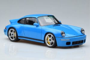 Porsche 911 964 RUF SCR Mexico Kék Almost Real 1:18 880202 Fém – 6. kép a 10-ből