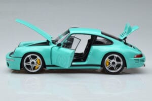 Porsche 911 964 RUF SCR Pearl Mint Zöld Almost Real 1:18 880206 Fém – 4. kép a 10-ből