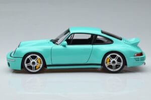Porsche 911 964 RUF SCR Pearl Mint Zöld Almost Real 1:18 880206 Fém – 5. kép a 10-ből
